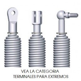 Muelle de tracción con tornillo rotativo M08LE6549