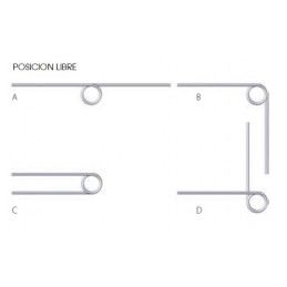 Muelle torsion s/DIN 2089 M06LE7194